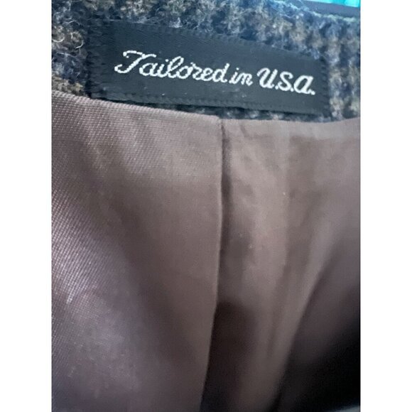 Woolrich Vintage Tweed Blazer Sport Coat Two Button Sport Jacket Size 44R USA - Picture 9 of 11